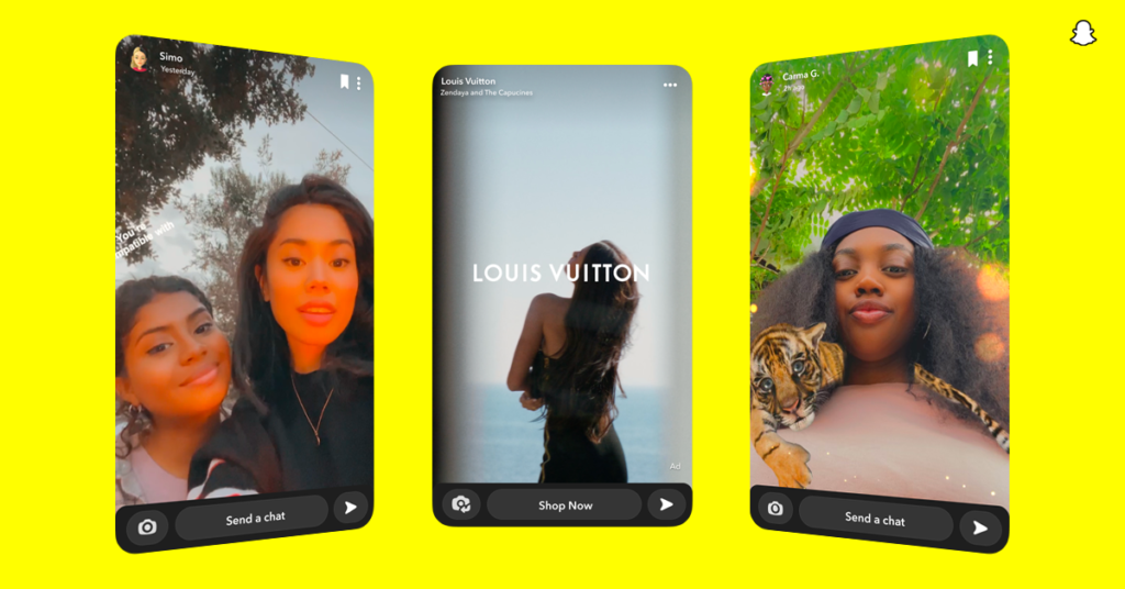 Snapchat 正式推出聚光灯短视频广告和 First Story 等营销产品，并开始在聊天机器人 My AI 中测试推广链接