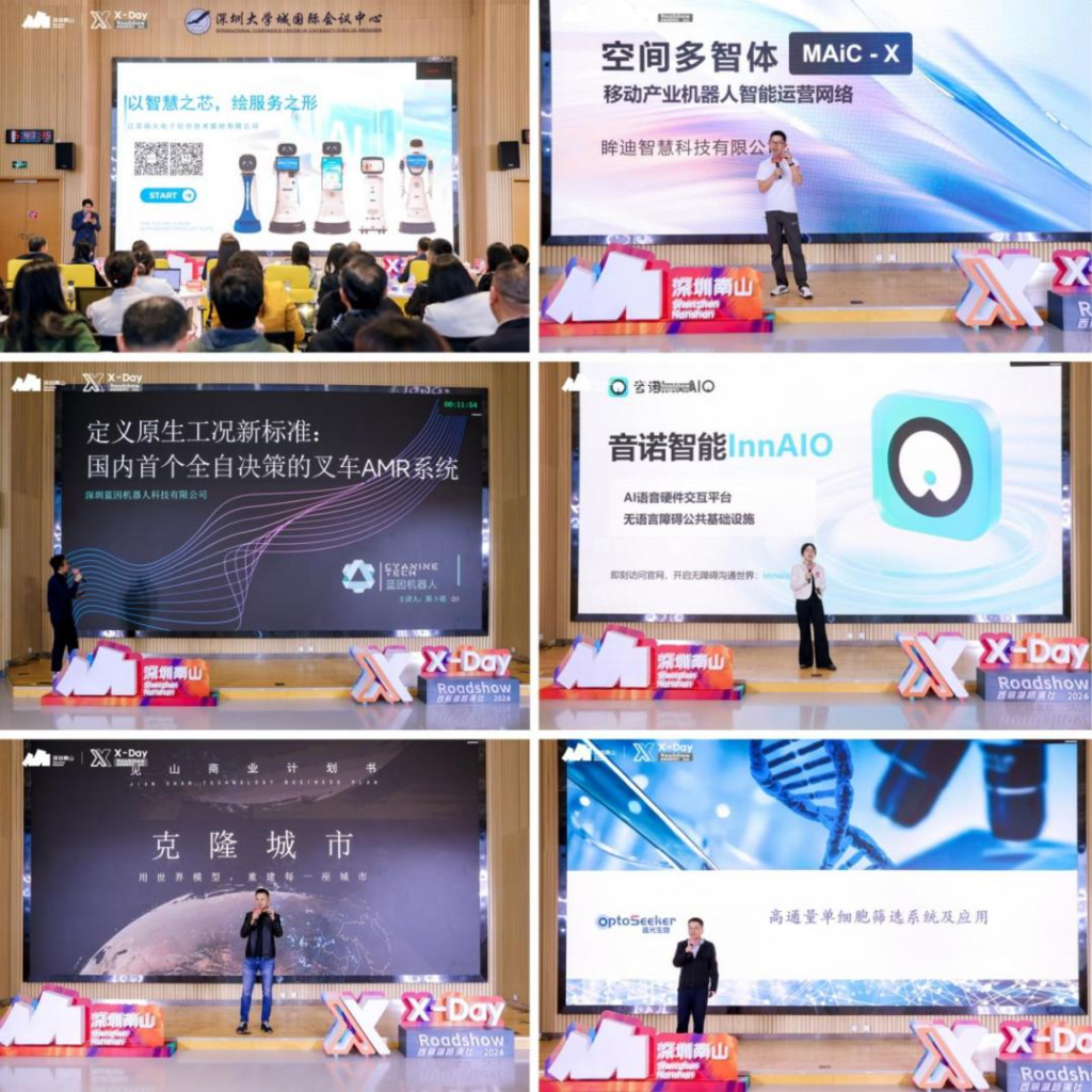 一周年新启程|“X‑Day”西丽湖路演社AI for X 专场圆满举办,擘画AI产业科创生态新蓝图 一周年新启程|“X‑Day”西丽湖路演社AI for X 专场圆满举办,擘画AI产业科创生态新蓝图